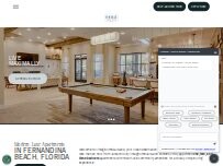 Website Screenshot Vintage Amelia Island