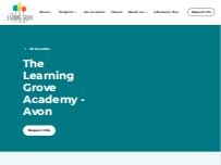 Website Screenshot The Learning Grove Academy-Avon