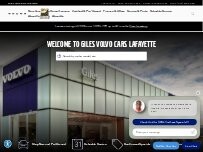 Website Screenshot Giles Volvo Cars