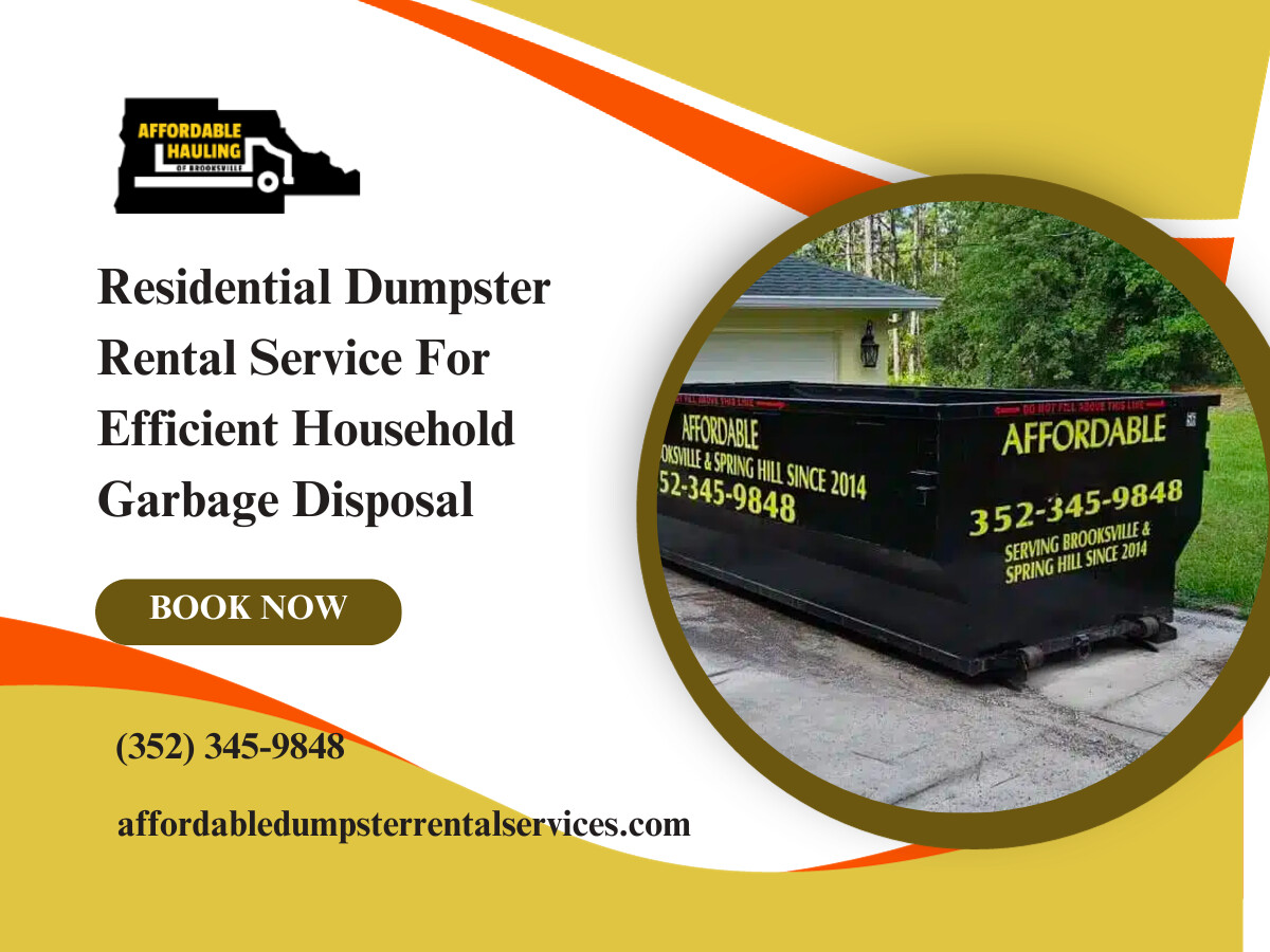 Images Affordable Hauling Dumpster Service