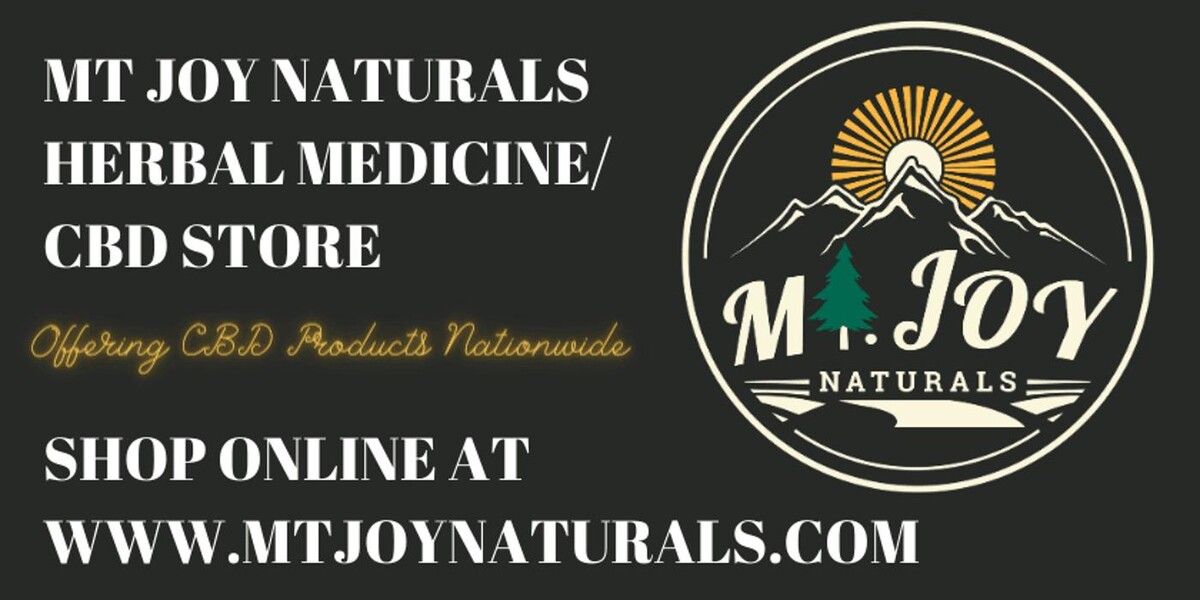 Images MT. Joy Naturals CBD Products