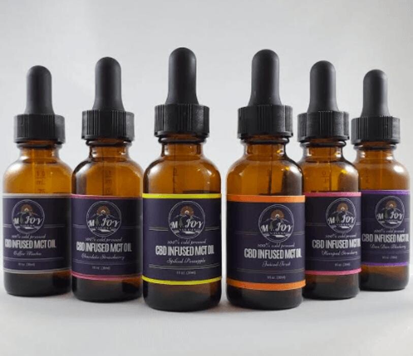 Images MT. Joy Naturals CBD Products