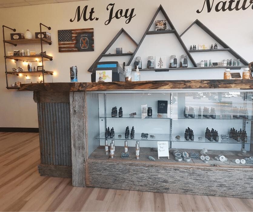 Images MT. Joy Naturals CBD Products