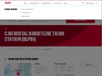 Website Screenshot Avis Car Rental