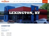 Website Screenshot Hot Head Burritos