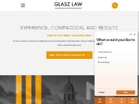 Website Screenshot Glasz Law