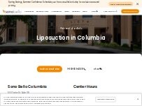 Website Screenshot Sono Bello Columbia