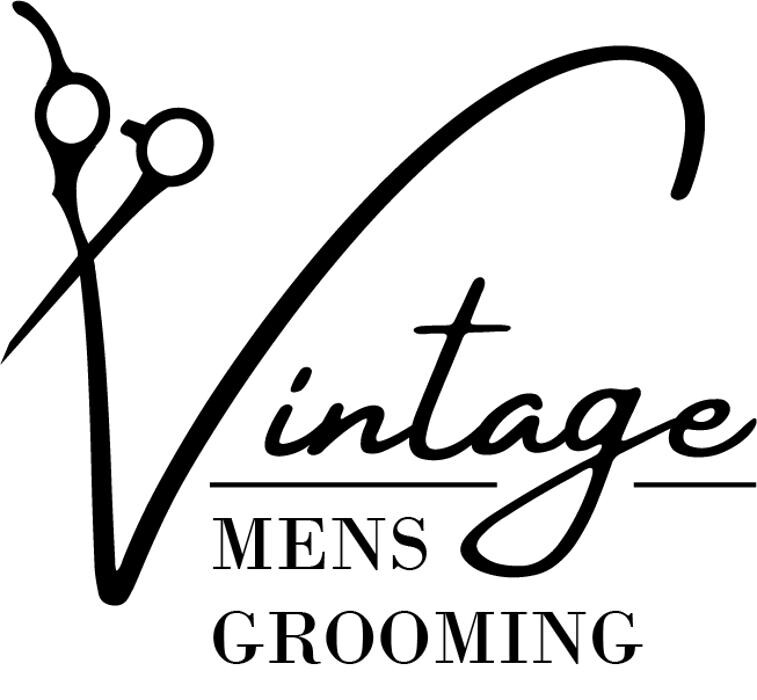 Vintage Mens Grooming Logo