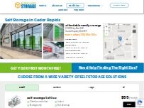 Website Screenshot Affordable Family Storage