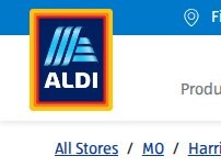 Website Screenshot ALDI