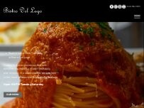 Website Screenshot Bistro Del Lago