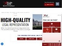 Website Screenshot Law Office of Brett H. Pritchard