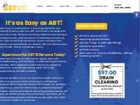Website Screenshot ABT  Plumbing  Electric  Heat & Air
