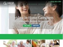 Website Screenshot CareNetLA