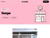 Website Crumbl - Tempe