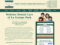 Screenshot for http://www.webdentalchicago.com/la_grange_park.html