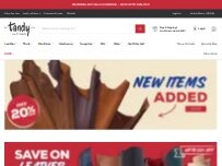 Website Screenshot Tandy Leather Anchorage - 167