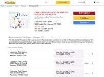 Website Screenshot LoanStar Title Loans