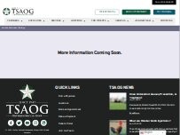 Website Screenshot TSAOG Orthopaedics - Physical Therapy & Hand Therapy (Westover Hills)