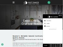 Website Screenshot Matt Baker Contracting