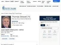 Website Screenshot Thomas Keith Stewart, PA