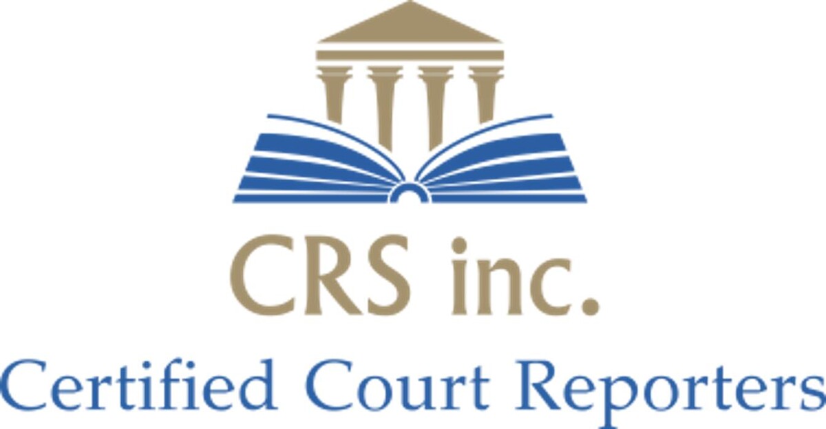 CRS Court Reporters and Video Logo