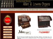 Website Screenshot Organ Stop