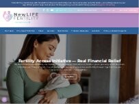Website Screenshot NewLIFE Fertility/New Leaders In Fertility & Endocrinology LLC