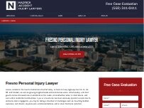 Website Screenshot Nadrich­ Accident Injury Lawyers