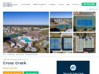 Website Screenshot Cross Creek RV Resort
