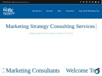 Website Screenshot TLC Marketing Consultants