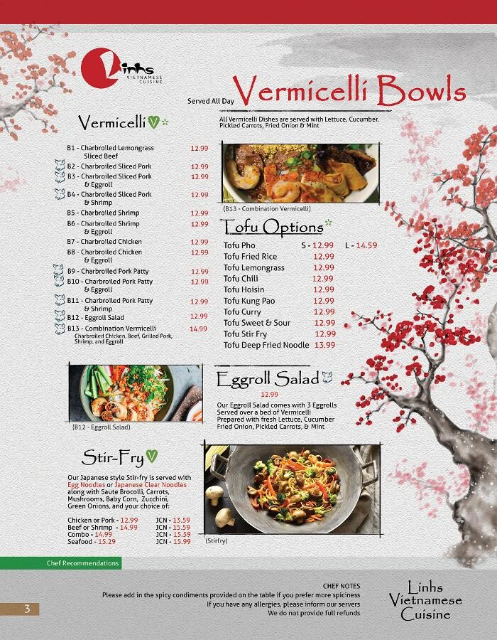 Images Linh Vietnamese Cuisine