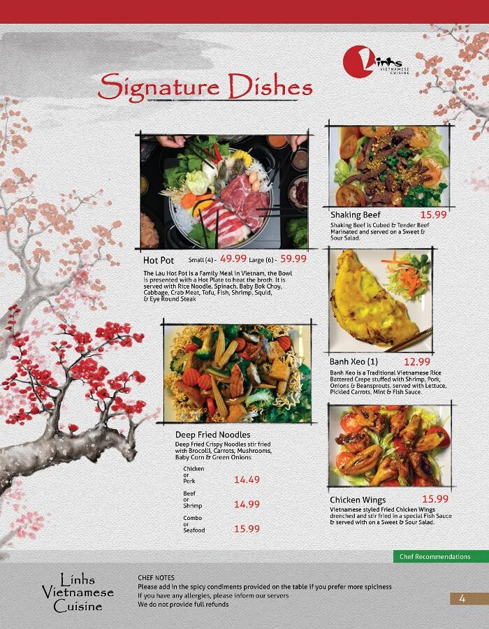 Images Linh Vietnamese Cuisine