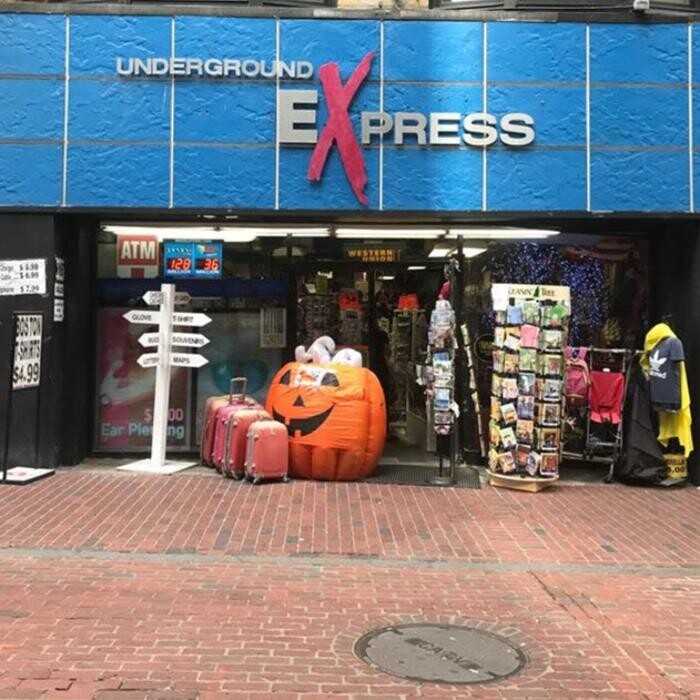 Underground Express Souvenir Shop Logo