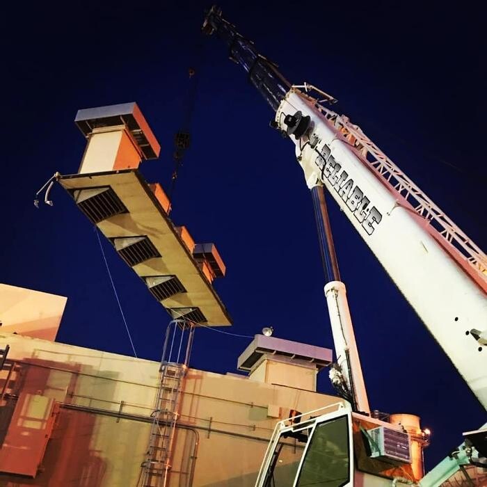 Images Reliable Crane Service