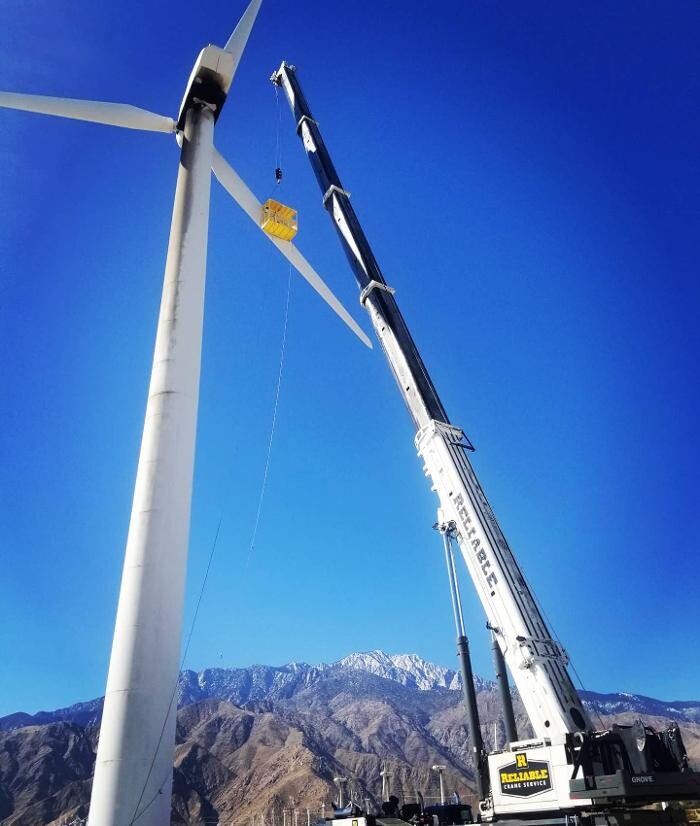 Images Reliable Crane Service