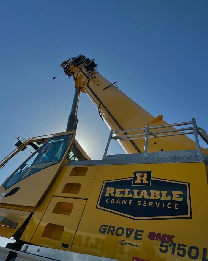 Images Reliable Crane Service
