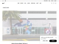 Website Screenshot Nike Hyde Park Village