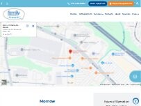 Website Screenshot Family Orthodontics - Morrow