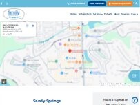 Website Screenshot Family Orthodontics - Sandy Springs
