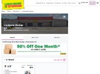 Website Screenshot Lockaway Storage