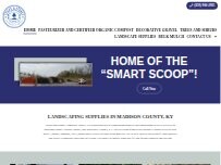 Website Screenshot Sticks and Stones Landscape Supply