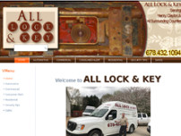 Screenshot for http://www.alllockandkeys.com/