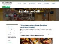 Website Screenshot Sundance Grill