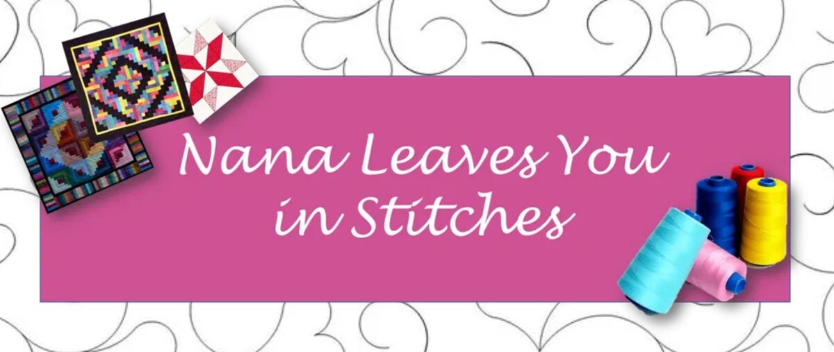 Nana Leaves You in Stitches Logo