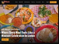 Website Screenshot La Fiesta Mexican