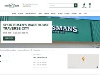 Website Screenshot Sportsman's Warehouse