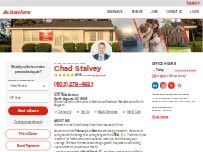 Website Screenshot Chad Stalvey - State Farm Insurance Agent
