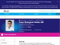 Website Screenshot Cesar Rodriguez Valdes, MD