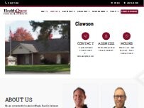 Website Screenshot HealthQuest Physical Therapy- Clawson